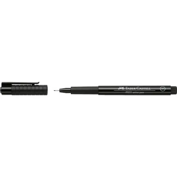 FABER-CASTELL Tuschestift PITT artist pen, schwarz (EAN: 4005401672999)