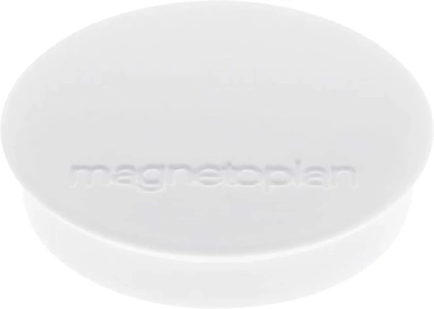 magnetoplan Discofix Rundmagnet "standard", weiß (EAN: 4013695010984)