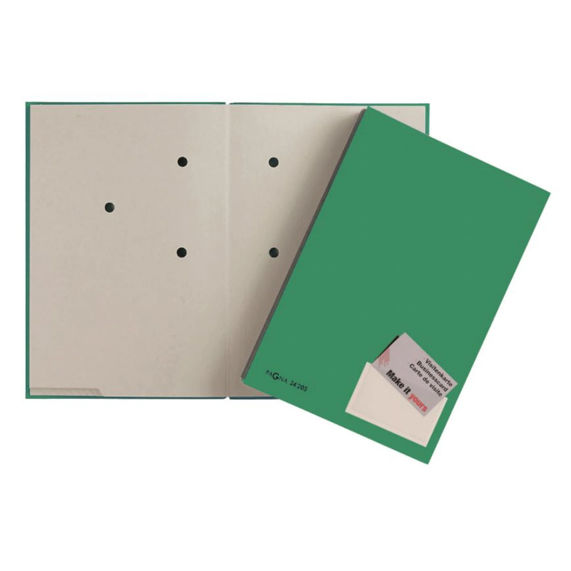 PAGNA Unterschriftenmappe Color, DIN A4, 20 Fächer, grün (EAN: 4013951000056)