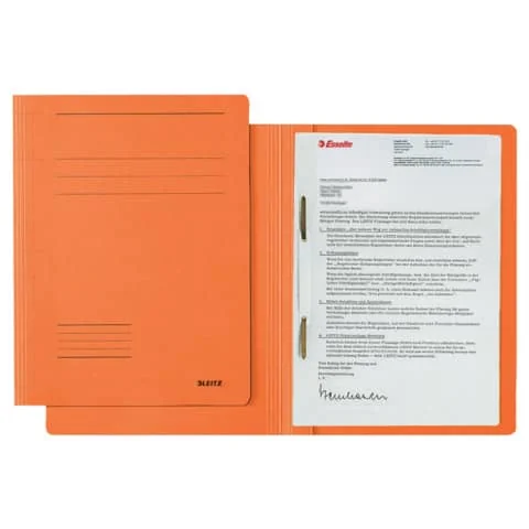 LEITZ Schnellhefter Fresh, DIN A4, Karton, orange (EAN: 4002432355938)