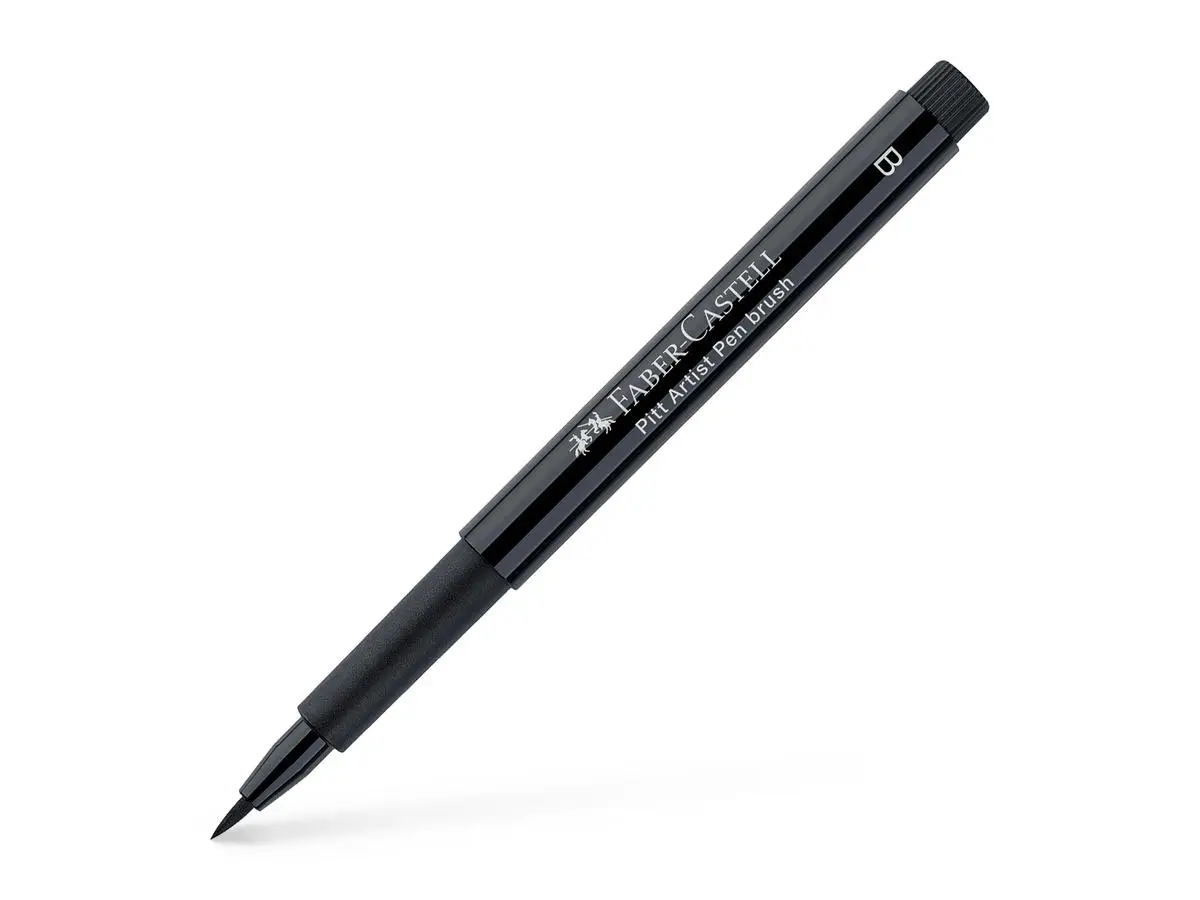 FABER-CASTELL Tuschestift PITT artist pen, schwarz (EAN: 4005401674993)