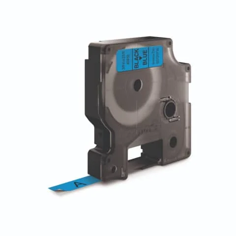 DYMO D1 Schriftbandkassette schwarz/blau, 9 mm x 7 m (EAN: 5411313409162)