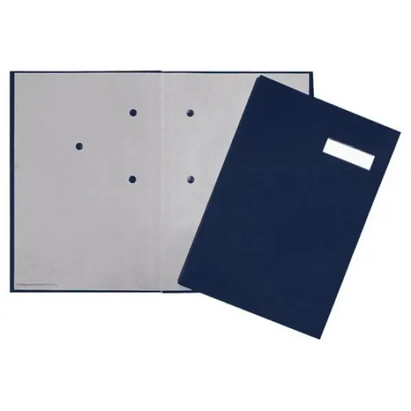 PAGNA Unterschriftenmappe ECO, 20 Fächer, Eco blau (EAN: 4013951003170)