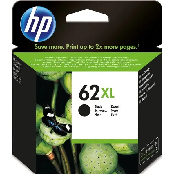 hp Tinte hp 62XL für OfficeJet 5740, schwarz (EAN: 0888793376744)
