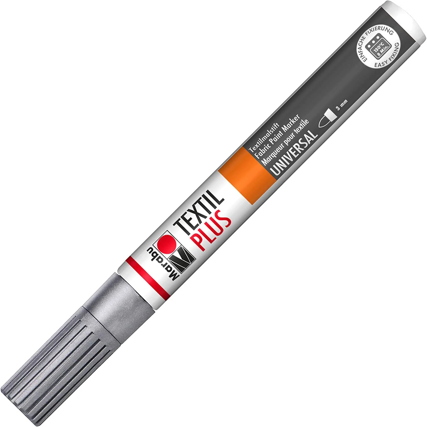 Marabu Textilmarker "Textil Painter Plus", metallic-silber (EAN: 4007751343987)