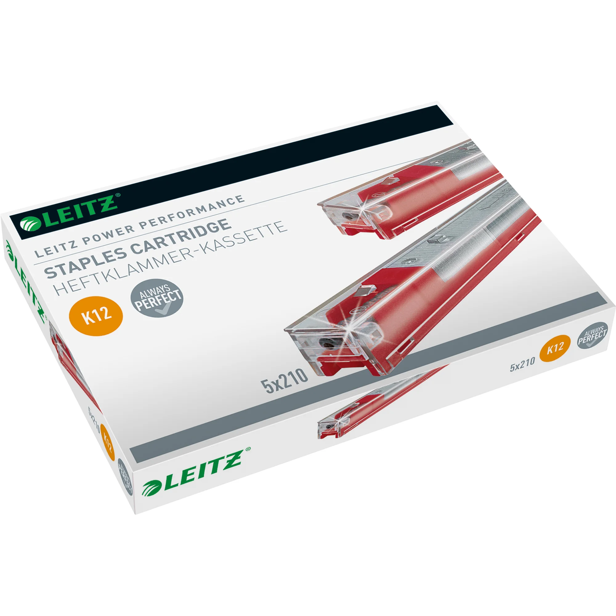LEITZ Heftklammer-Kassette K12 für Block-Heftgerät 5551 (EAN: 4002432364725)