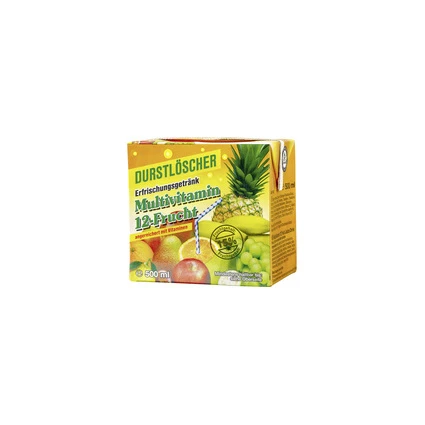 Durstlöscher Erfrischungsgetränk Multivitamin 12-Frucht (EAN: 0000040413846)