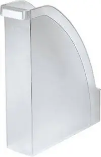 LEITZ Stehsammler Plus, DIN A4, Polystyrol, frost (EAN: 4002432334766)