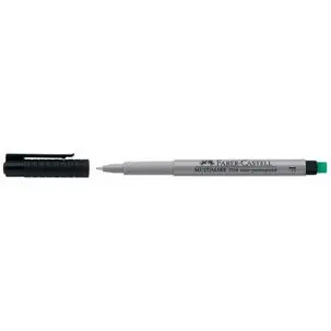 FABER-CASTELL NonPermanent-Marker MULTIMARK F, grün (EAN: 4005401514633)