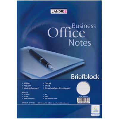 herlitz Briefblock "Business Office Notes", DIN A4, liniert (EAN: 4006144584884)