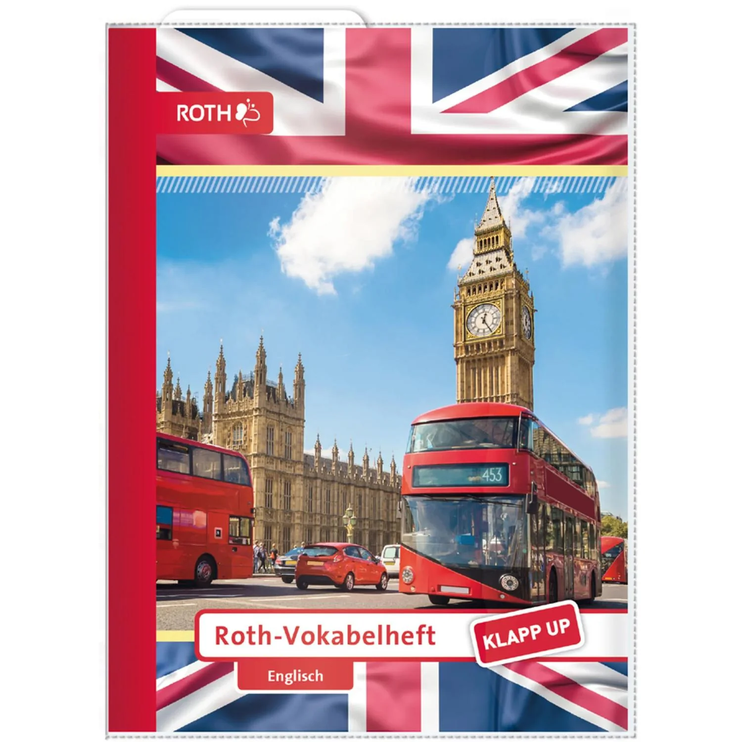 ROTH Vokabelheft Klapp-up Englisch, DIN A5 (EAN: 4028279887920)