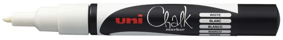uni-ball Kreidemarker Chalk marker PWE3MS, schwarz (EAN: 49027781075446)