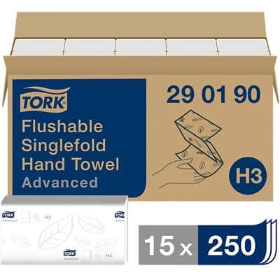 TORK Handtuchpapier, 230 x 230 mm, weiß, Z-Falz (EAN: 7322540569360)
