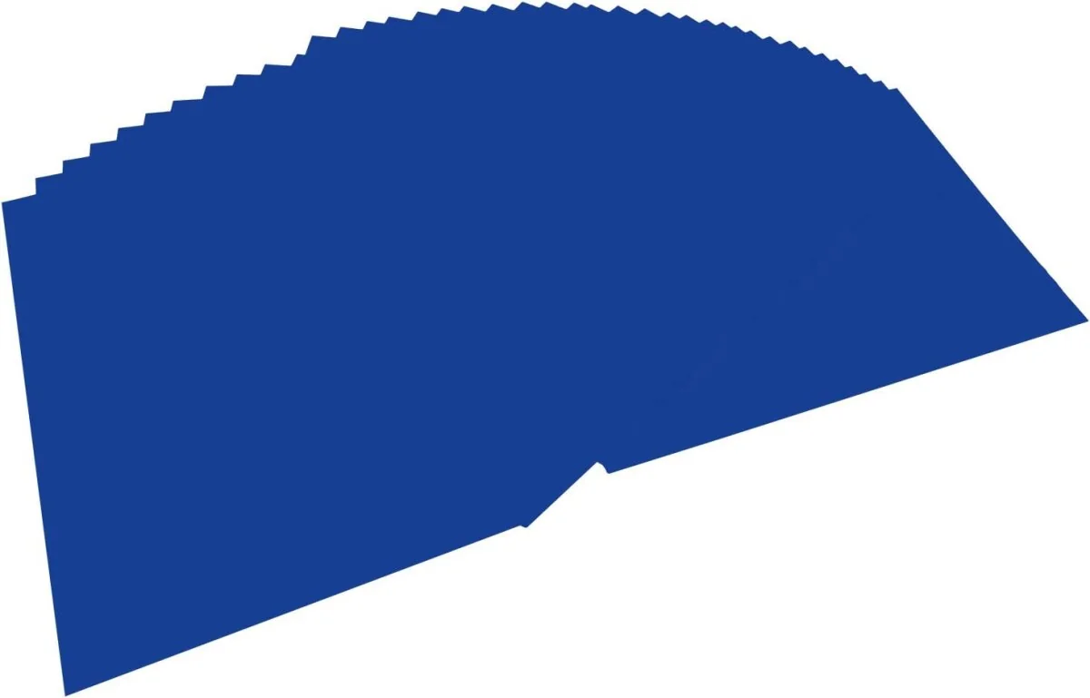 folia Tonpapier, DIN A3, 130 g/qm, ultramarin (EAN: 4001868063363)