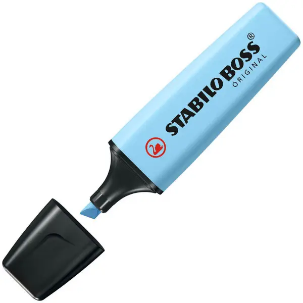 STABILO Textmarker BOSS ORIGINAL Pastel, himmlisches blau (EAN: 4006381566018)