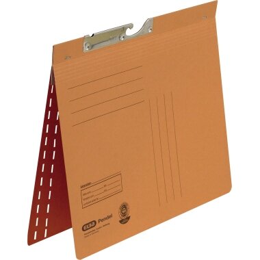 ELBA Pendelhefter, DIN A4, Manilakarton, 250 g/qm, orange (EAN: 4002030901049)