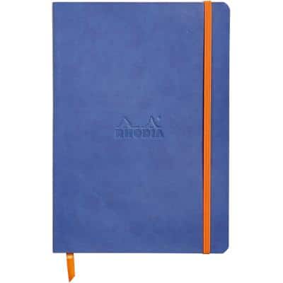 RHODIA Notizbuch RHODIARAMA, DIN A5, liniert, saphirblau (EAN: 3037921174081)