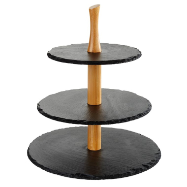 APS Naturschiefer-Etagère, 3-stufig, anthrazit (EAN: 4004133009608)