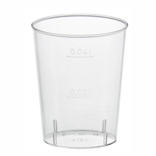 STARPAK Kunststoff-Schnapsglas, 4 cl, glasklar (EAN: 4002911121597)