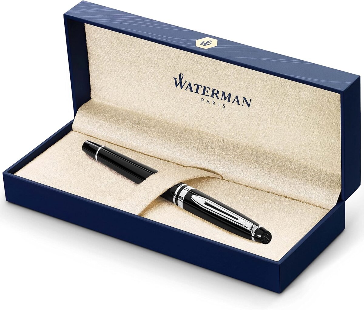 WATERMAN Tintenroller Expert, Black C.C. (EAN: 3501170951781)