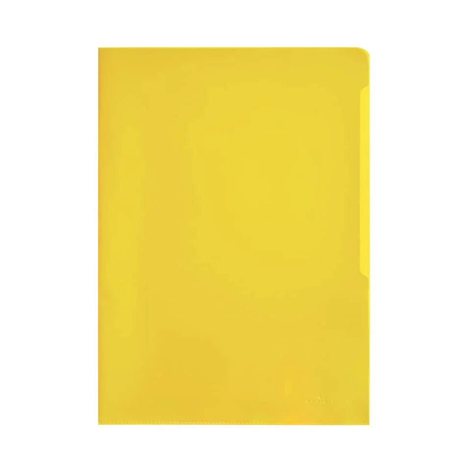 DURABLE STANDARD Sichthülle, DIN A4, PP, 0,10 mm, gelb (EAN: 4005546230528)