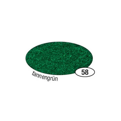 folia Bastelfilz, (B)200 x (H)300 mm, 150 g/qm, tannengrün (EAN: 4001868524581)