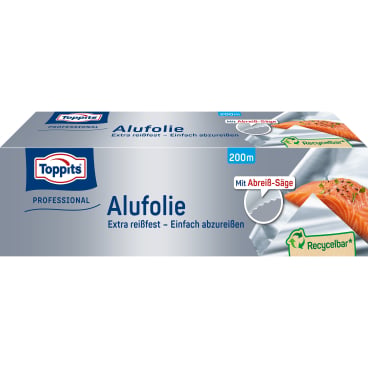 TOPPITS Alufolie Professional, Breite: 295 mm, Länge: 200 m (EAN: 4008871200327)