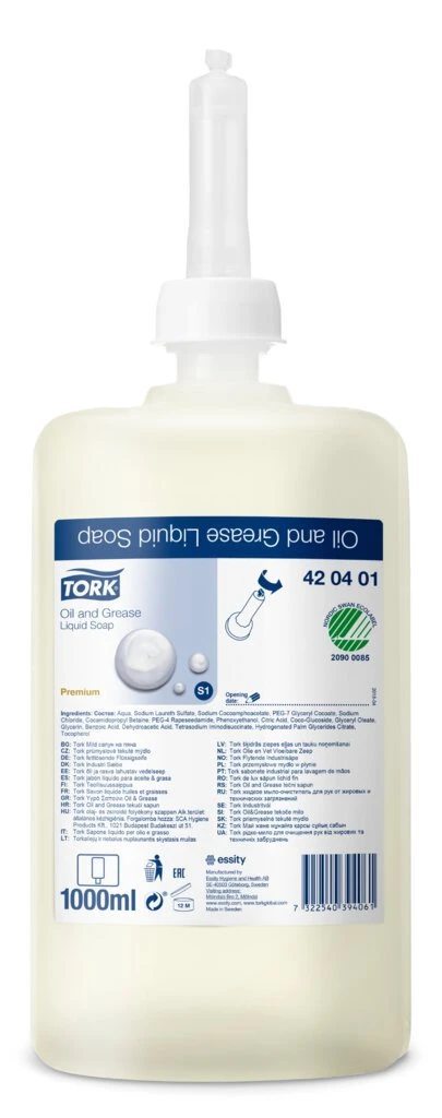 TORK Flüssigseife, fettlösend, 1.000 ml (EAN: 7322540394061)