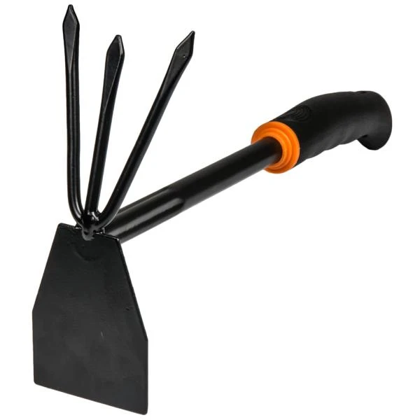 Bradas Doppelhacke DE LUXE, Breite: 85 mm, schwarz (EAN: 5904182440072)