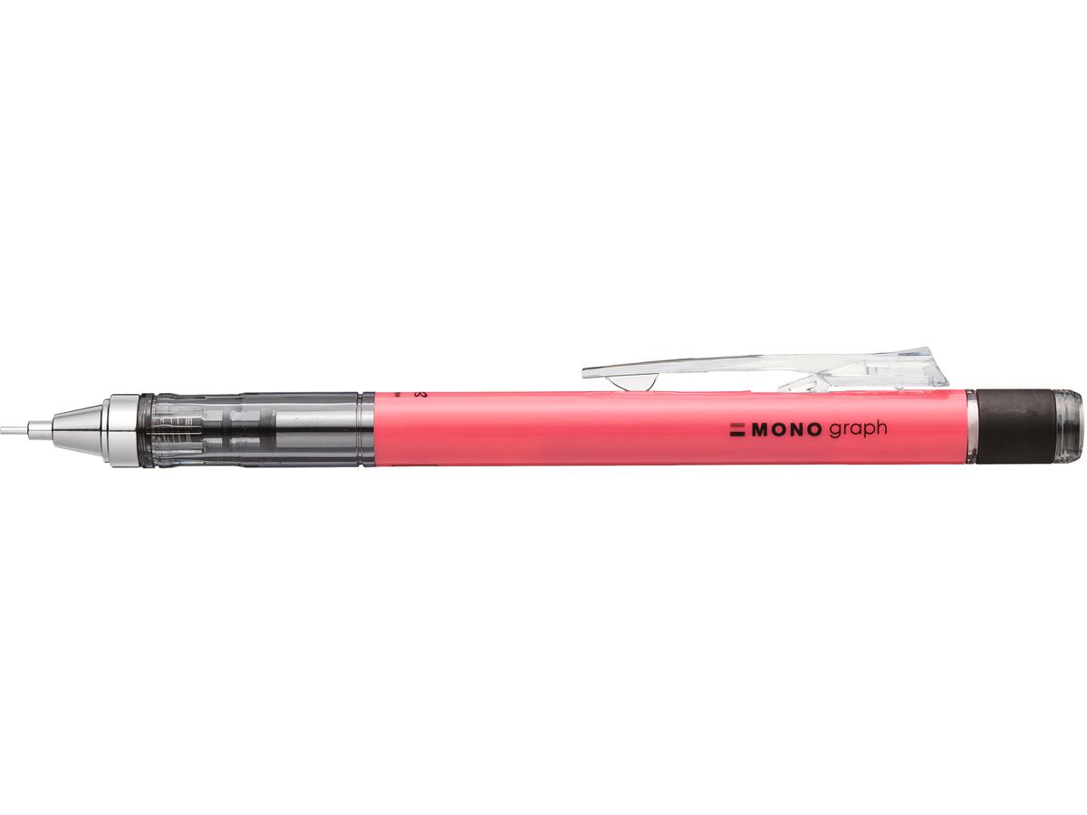 Tombow Druckbleistift "MONO graph", 0,7 mm, neonpink (EAN: 4901991545951)