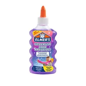 ELMER'S Glitzerkleber "Glitter Glue" violett, 177 ml (EAN: 3026980772536)