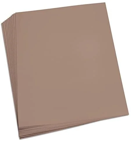folia Tonpapier, (B)500 x (H)700 mm, 130 g/qm, cappuccino (EAN: 4001868085037)