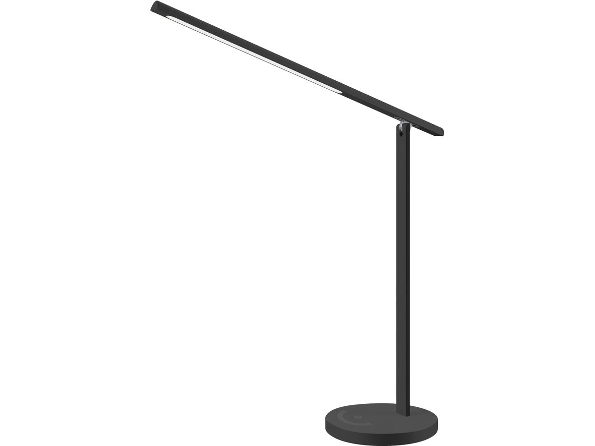 Hansa LED-Tischleuchte "Halo", Standfuß, schwarz (EAN: 7612176092258)