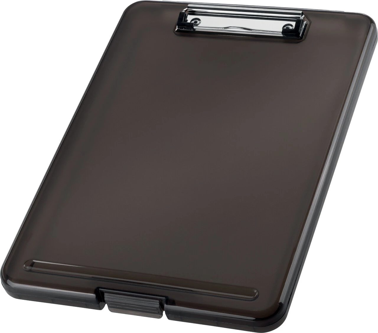 helit Klemmbrett mit Aufbewahrungsbox "the clip", A4, grau (EAN: 4012086874488)