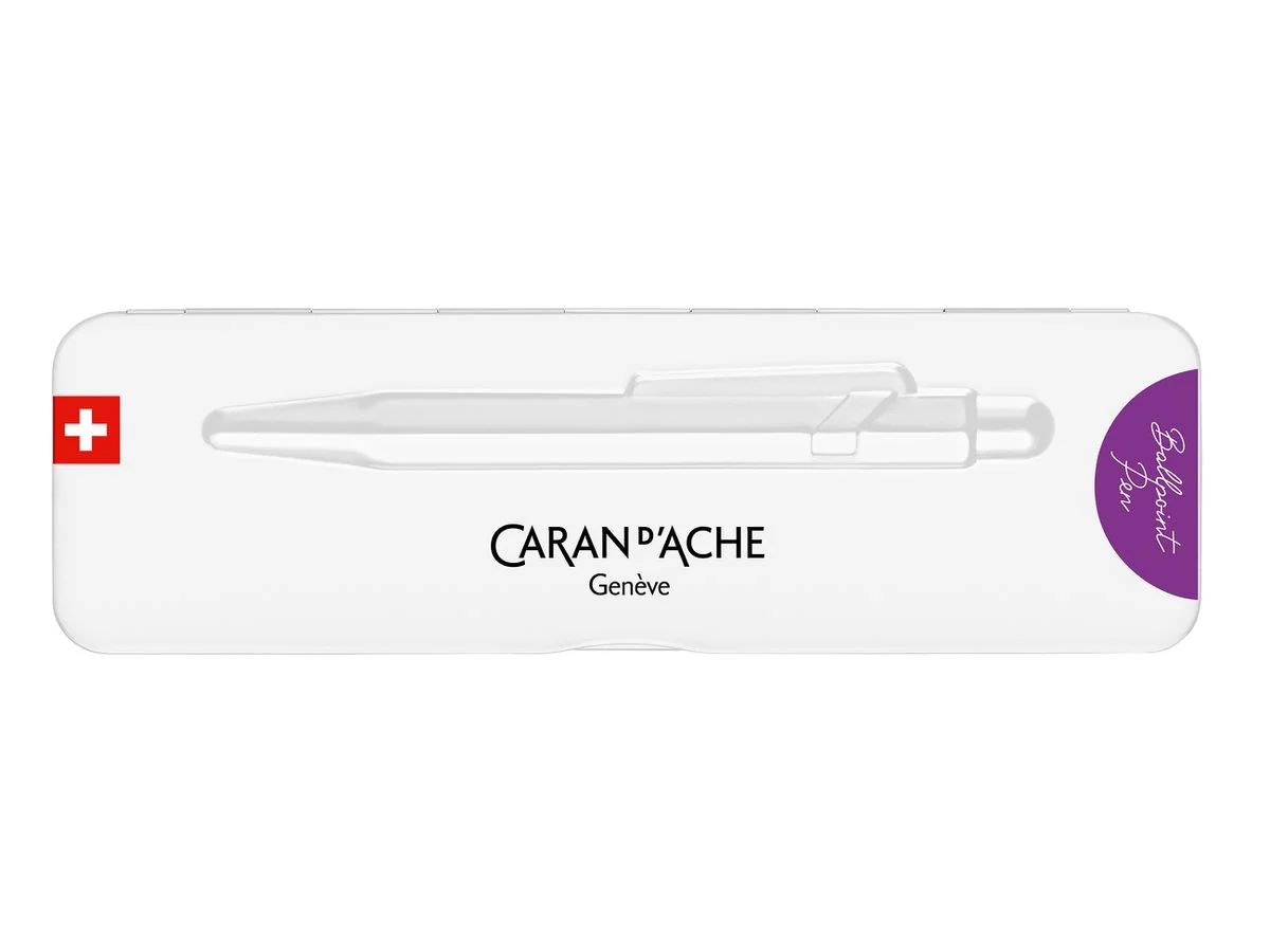 CARAN D'ACHE Druckkugelschreiber 849 Colormat-X, violett (EAN: 7630002352048)