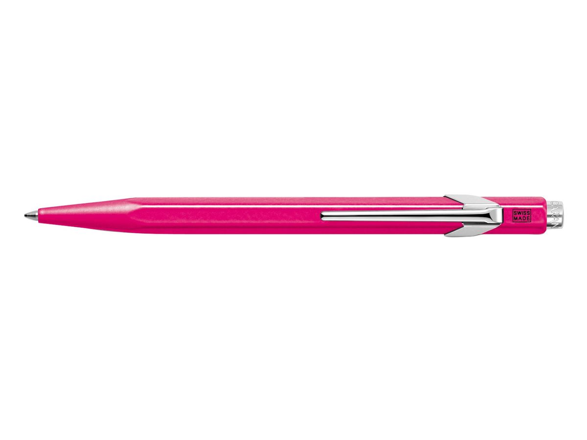 CARAN D'ACHE Druckkugelschreiber 849 POPLINE FLUO, pink (EAN: 7630002316798)