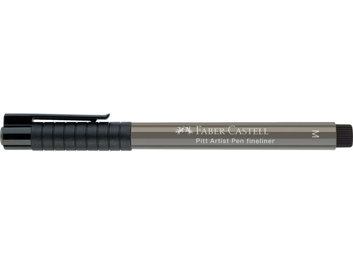 FABER-CASTELL Tuschestift PITT artist pen, warmgrau IV (EAN: 4005401673736)