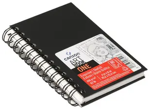 CANSON Skizzenbuch ONE, 102 x 152 mm, schwarz (EAN: 3148950075123)