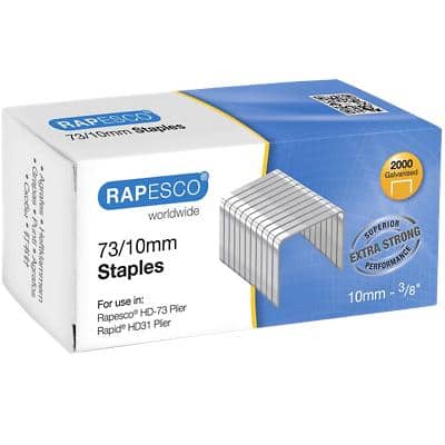 RAPESCO Heftklammern 73/10, verzinkt, galvanisiert (EAN: 5018505005609)