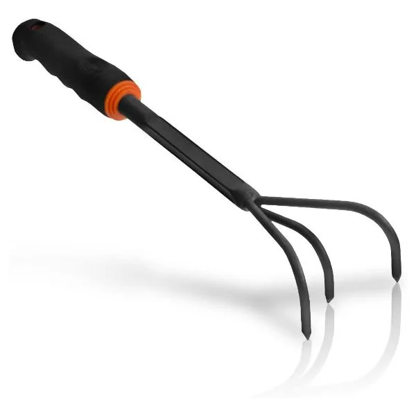 Bradas Gartenkralle DE LUXE, Breite: 75 mm, schwarz (EAN: 5904182440102)