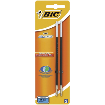BIC Kugelschreiber-Minen Atlantis Classic, blau, F (EAN: 3086123259430)
