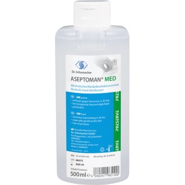 Desomed Aseptoman med Händedesinfektion, Inhalt: 500 ml (EAN: 4260241965100)