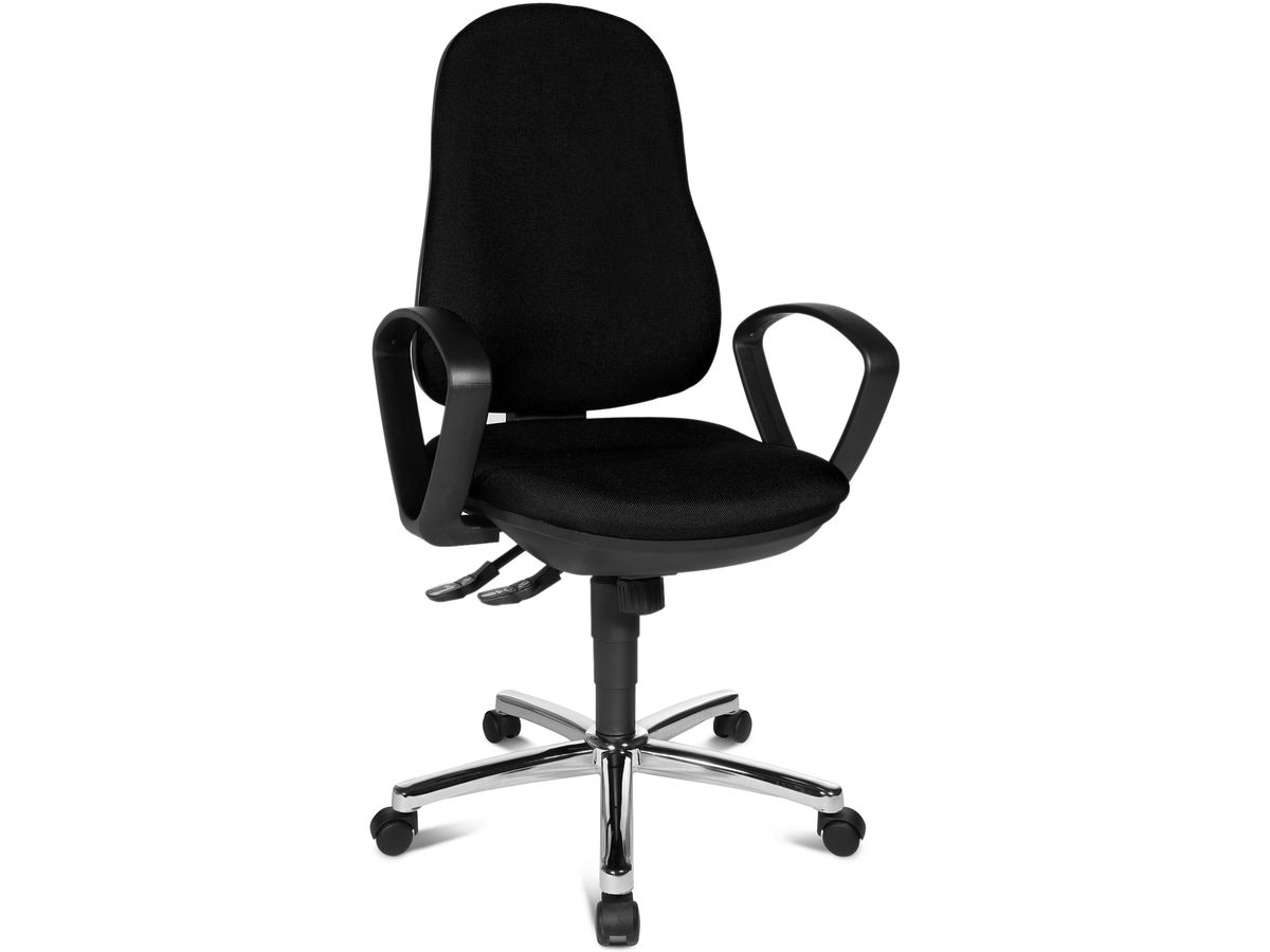 Topstar Bürodrehstuhl "Synchro Steel", schwarz (EAN: 4014296487328)