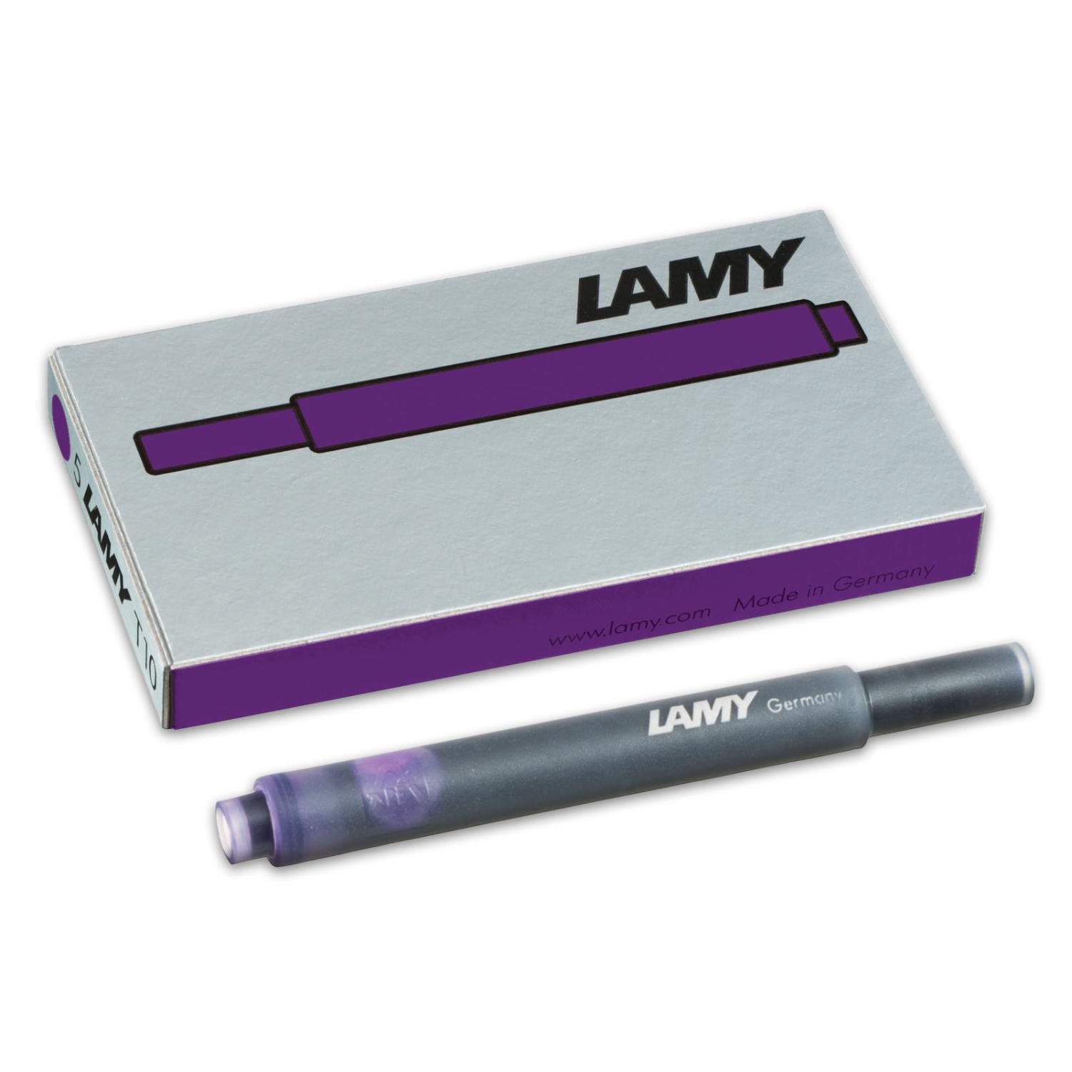 LAMY Großraum-Tintenpatronen T10, violett (EAN: 4014519057833)