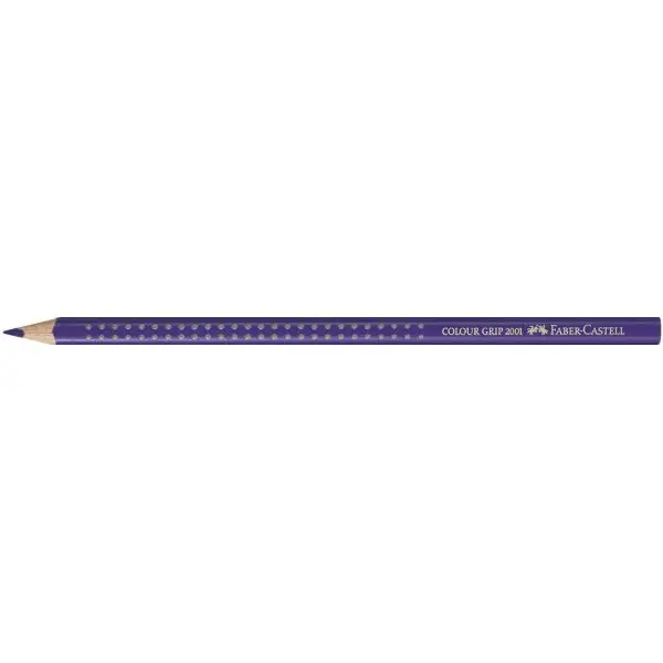 FABER-CASTELL Dreikant-Buntstift Colour GRIP, pflaume (EAN: 4005401124375)