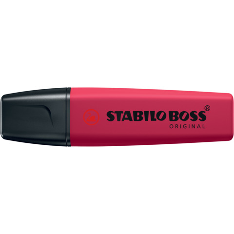 STABILO Textmarker BOSS ORIGINAL NatureCOLORS, burgunderrot (EAN: 4006381624343)