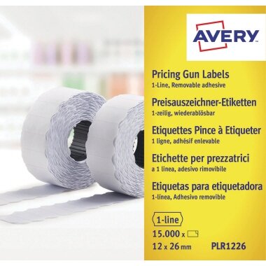AVERY Zweckform Etiketten für Preisauszeichner, 26 x 12 mm (EAN: 5014702023354)