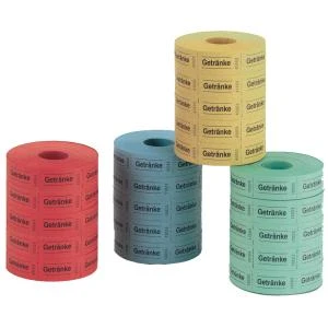 ELVE Bon-Block, weiß, Maße: (B)135 x (H)60 mm (EAN: 3416790000231)