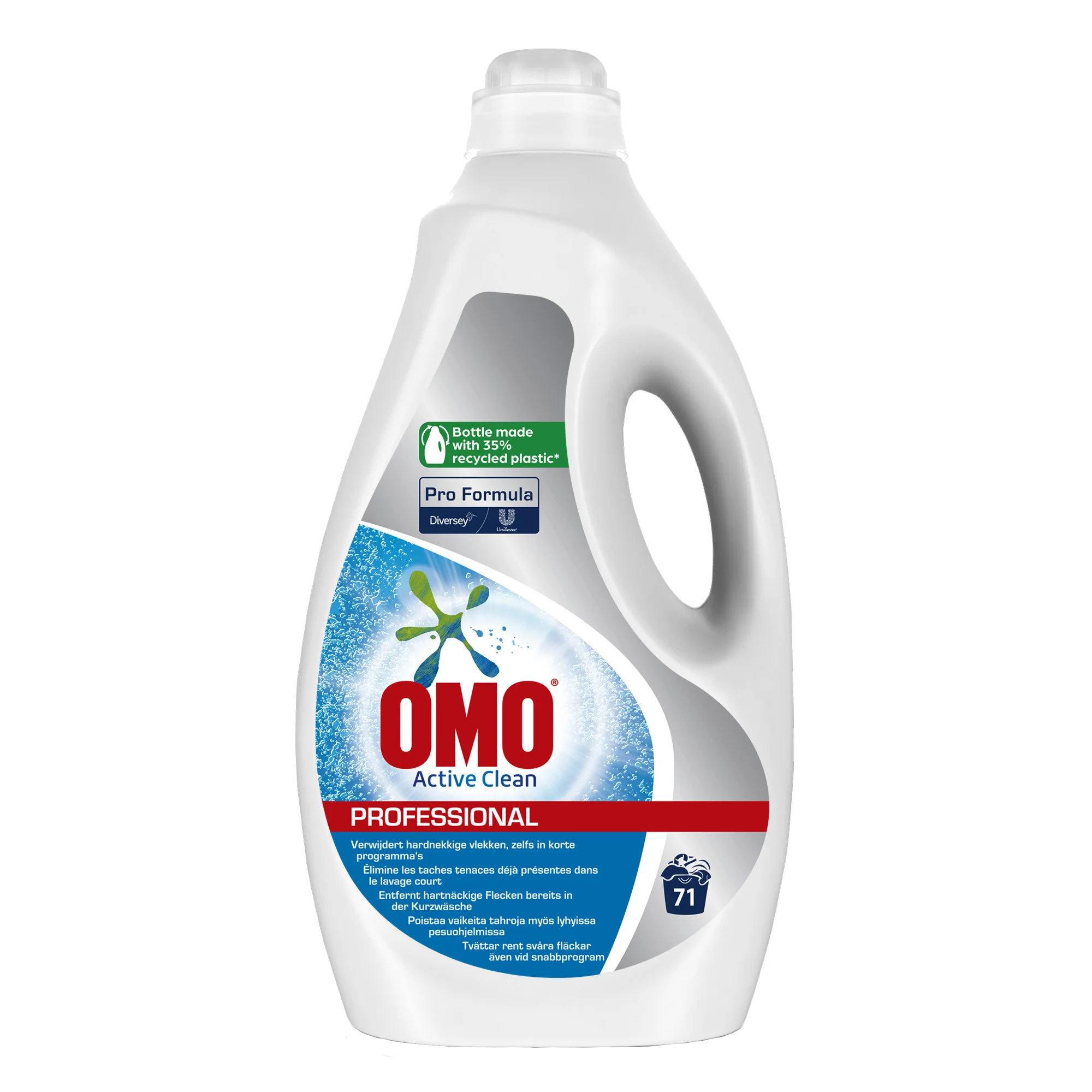 OMO Professional Flüssig-Waschmittel Active Clean, 5 Liter (EAN: 7615400818686)