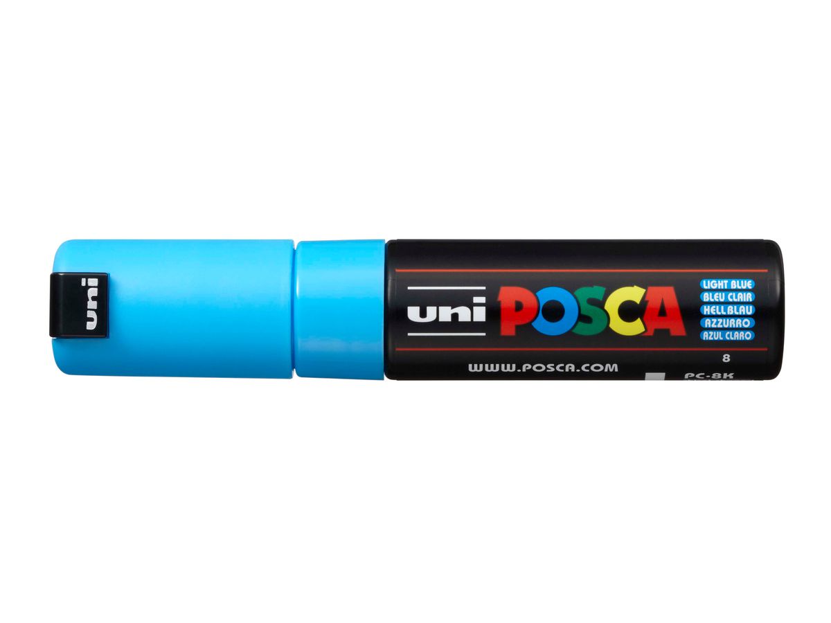 POSCA Pigmentmarker PC-8K, hellblau (EAN: 4902778916544)